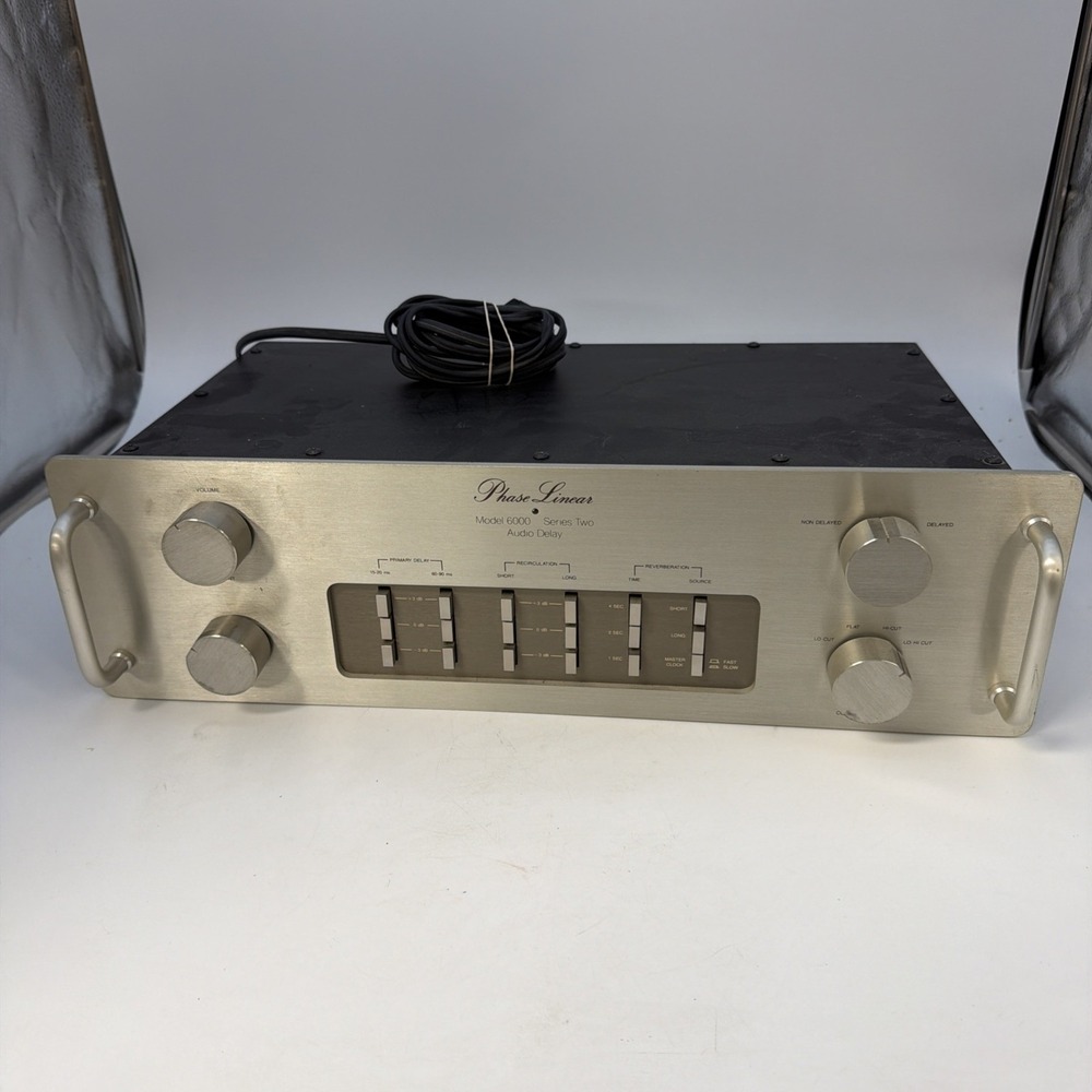 Phase Linear Model 6000 Series Two Audio Delay MINTY